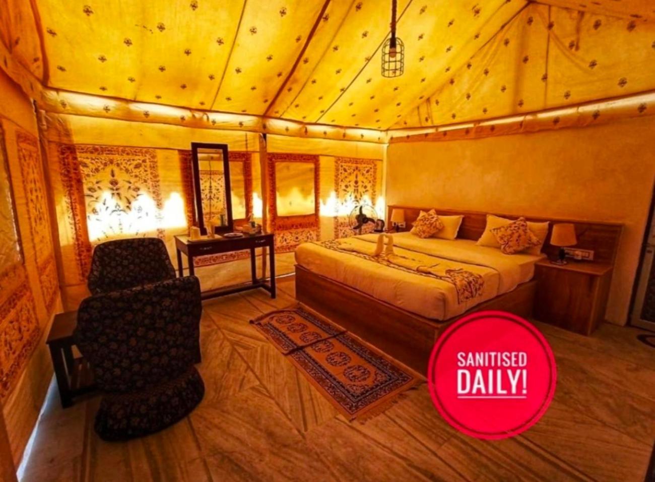 The Saffron Desert Camp ジャイサルメール エクステリア 写真